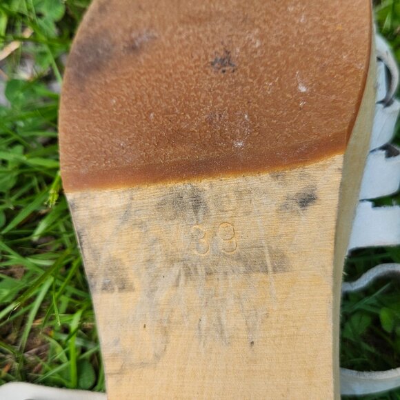 Swedish Hasbeens, Women's Clog Sandal, gently used - sz 39 - Picture 8 of 11